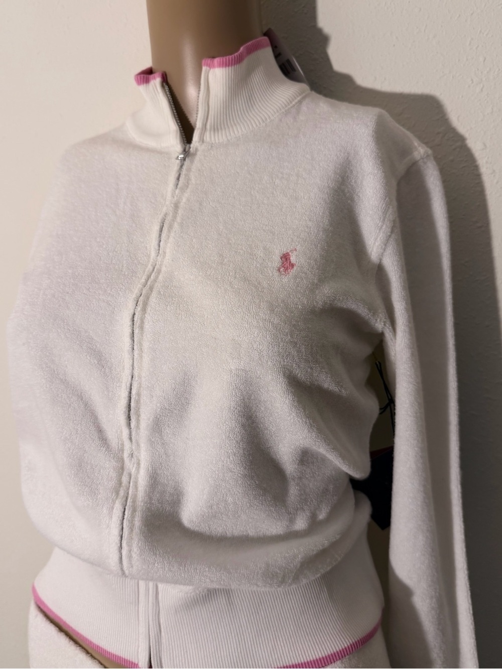 NWT 2001 Ralph Lauren “ PINK PONY” Sweatsuit - Small  added pics.